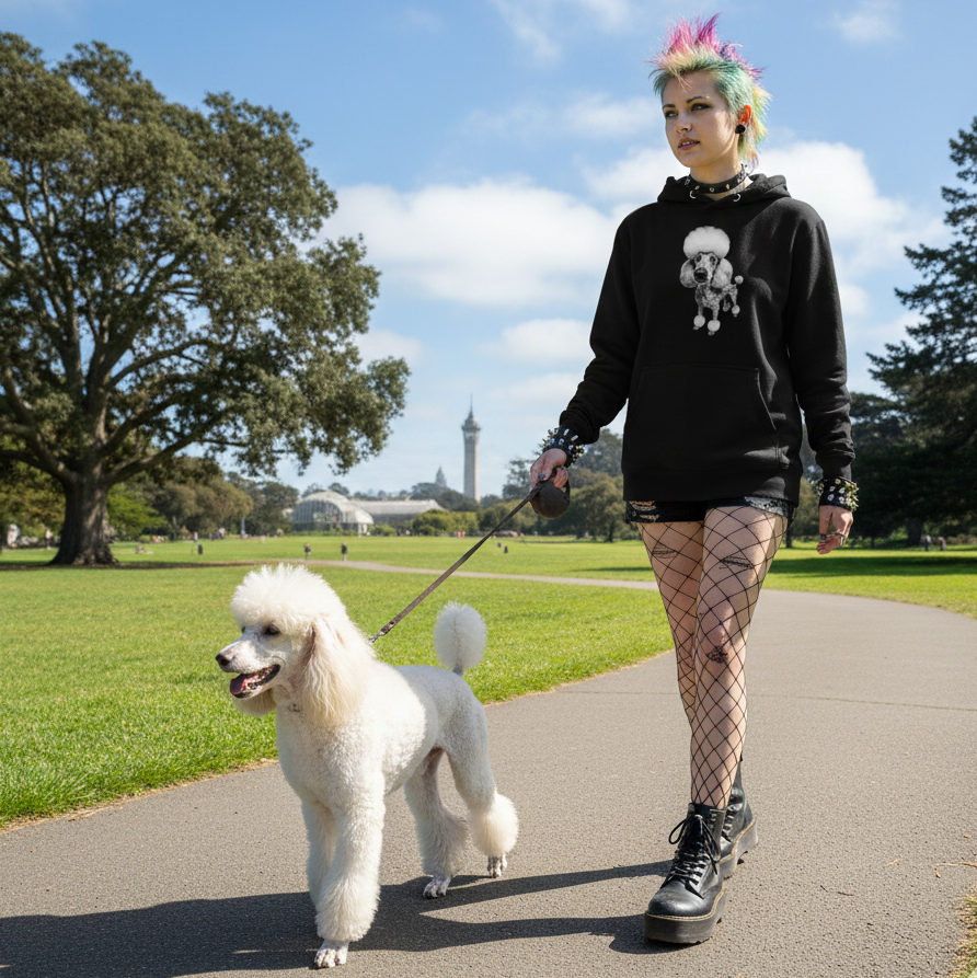 French Poodle Unisex Hoodie