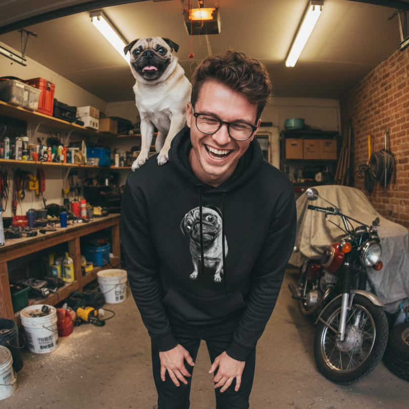 Pug Unisex Hoodie