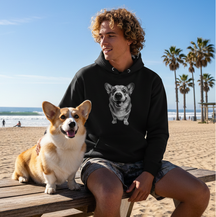 Corgi Unisex Hoodie