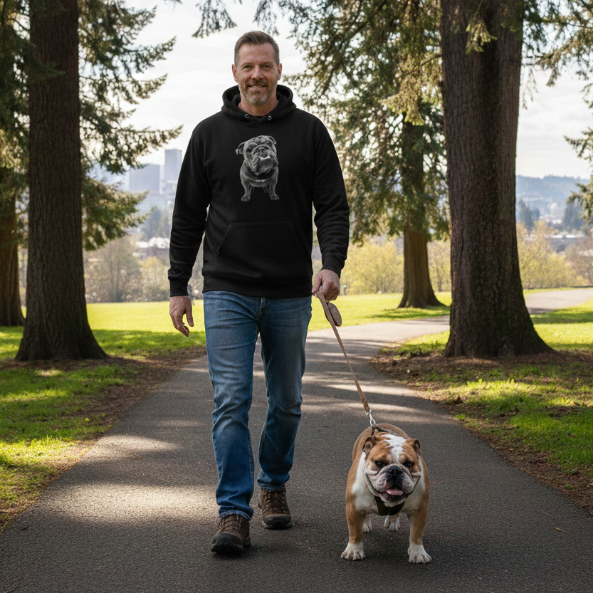 English Bulldog Unisex Hoodie