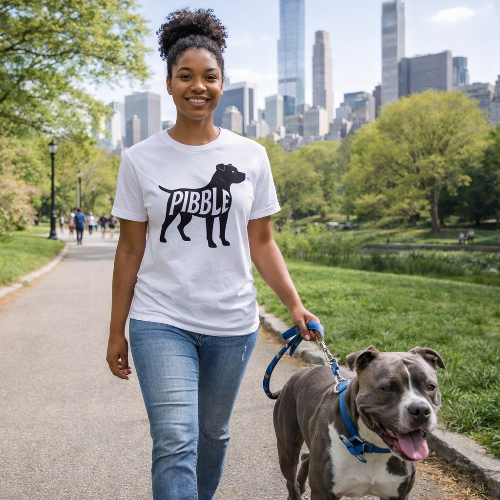 American Pit Bull Terrier Noir Unisex Tee